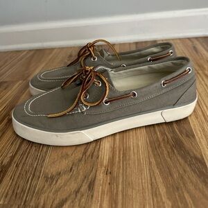 Polo Ralph Lauren Men’s Boat Shoes Size 9 D Sander Canvas Casual Sneakers